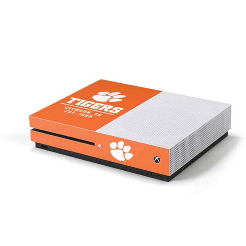 Clemson University Tigers Est 1889 Orange Xbox One Skins